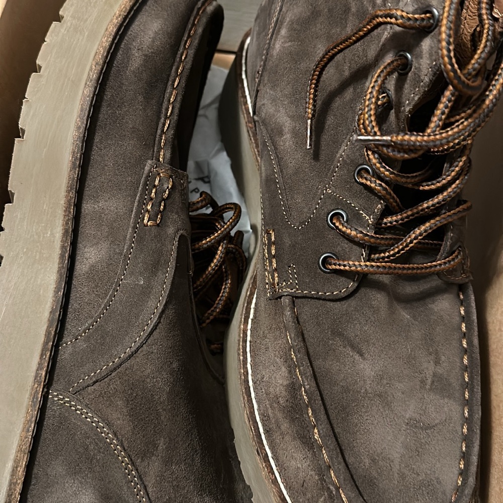 Men's Brown Leather Boots